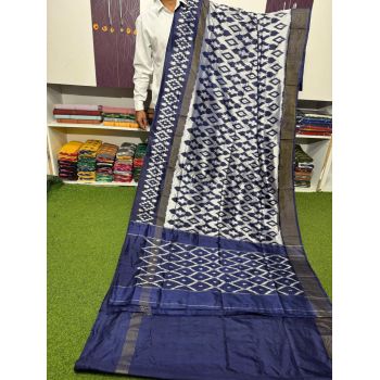 PSRGILWS5Y10XZCC38- light weight Ikat silk saree