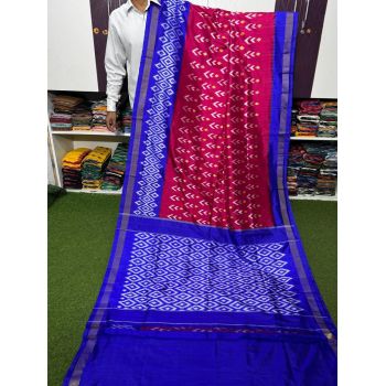 PSRGILWS5Y10XZCC40- light weight Ikat silk saree