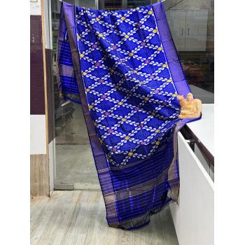 PSRGISDP5Y08ZNCD10- Ikat Silk dupatta