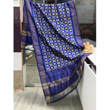 PSRGISDP5Y08ZNCD19- Ikat Silk dupatta