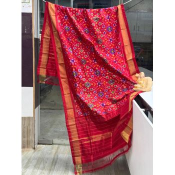 PSRGISDP5Y08ZNCD35- Ikat Silk dupatta