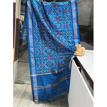 PSRGISDP5Y08ZNCD42- Ikat Silk dupatta