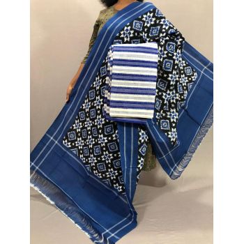 PSSIC2PS5Y10ZFCD02- Double ikat cotton salwar set