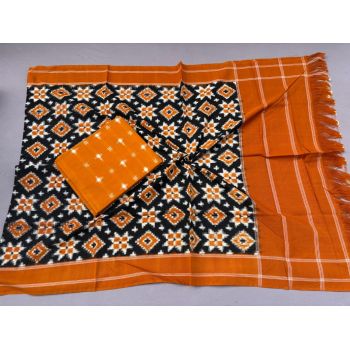 PSSIC2PS5Y10ZFCD06- Double ikat cotton salwar set