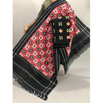 PSSIC2PS5Y10ZFCD18- Double ikat cotton salwar set
