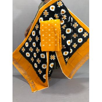 PSSIC2PS5Y10ZFCD19- Double ikat cotton salwar set