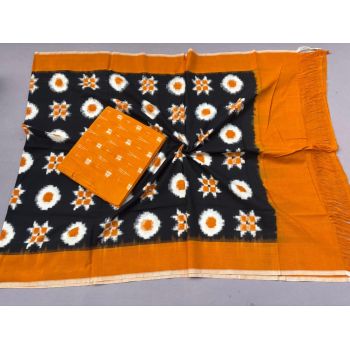 PSSIC2PS5Y10ZFCD25- Double ikat cotton salwar set