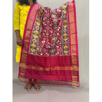 PSSIISDP5Y09ECCD01- Ikat Silk dupatta