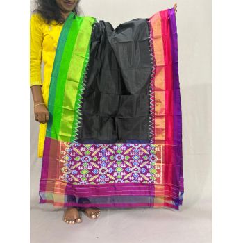 PSSIISDP5Y09ECCD48- Ikat Silk dupatta