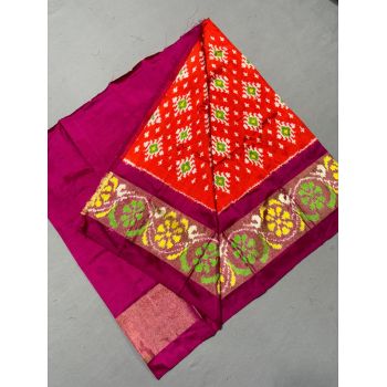 PSSIZSLG5Y08IBDC07- Zero Size Ikat Silk Lehenga