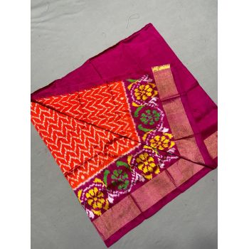 PSSIZSLG5Y08IBDC09- Zero Size Ikat Silk Lehenga