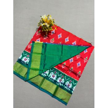 PSSIZSLG5Y08IBDC13- Zero Size Ikat Silk Lehenga