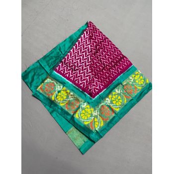 PSSIZSLG5Y08IBDC17- Zero Size Ikat Silk Lehenga