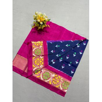 PSSIZSLG5Y08IBDC31- Zero Size Ikat Silk Lehenga