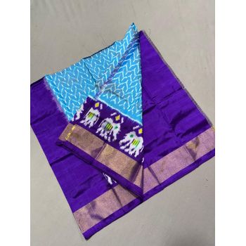 PSSIZSLG5Y08IBDC36- Zero Size Ikat Silk Lehenga