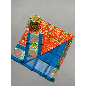PSSIZSLG5Y08IBDC50- Zero Size Ikat Silk Lehenga