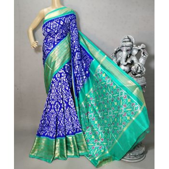 PURRKBIP5Y09DECD06- Kanchi border Ikat silk saree