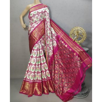 PURRKBIP5Y09DECD12- Kanchi border Ikat silk saree