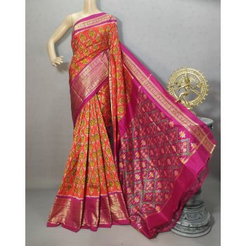PURRKBIP5Y09DECD15- Kanchi border Ikat silk saree
