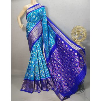 PURRKBIP5Y09DECD21- Kanchi border Ikat silk saree