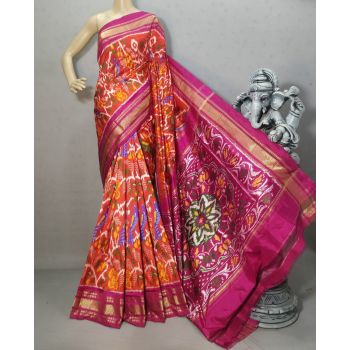 PURRKBIP5Y09DECD29- Kanchi border Ikat silk saree