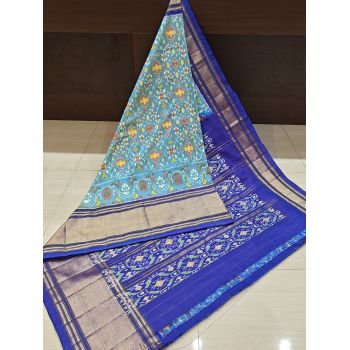 PANHIDSS5Y11BNCC25- Ikat silk saree