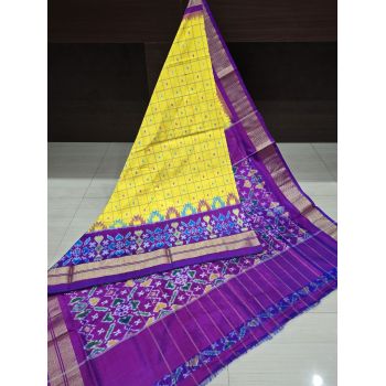 PANHIDSS5Y12BNDC04- Ikat silk saree