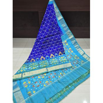 PANHIDSS5Y12BNDC11- Ikat silk saree