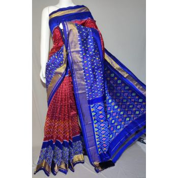 PDLSIDSS5Y11NDCC03- Ikat silk saree