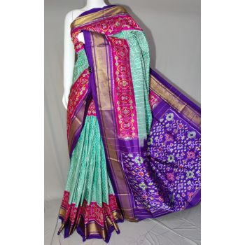 PDLSIDSS5Y11NDCC08- Ikat silk saree