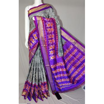 PDLSIDSS5Y11NDCC19- Ikat silk saree