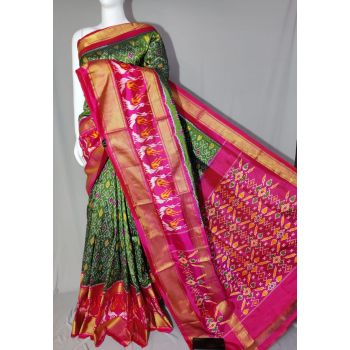 PDLSIDSS5Y11NDCC31- Ikat silk saree