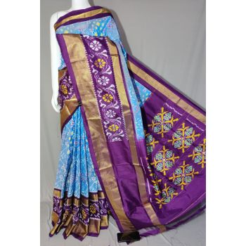 PDLSIDSS5Y11NDCC33- Ikat silk saree