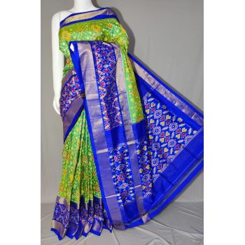 PDLSIDSS5Y11NDCC46- Ikat silk saree