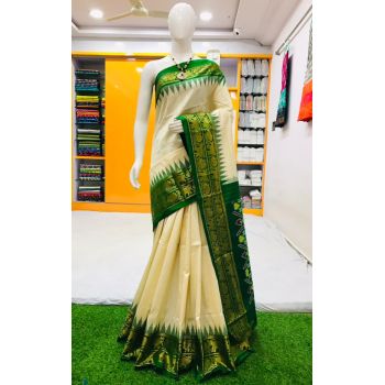 PDLSIDSS5Y11NDCC49- Ikat silk saree
