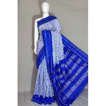 PDLSIDSS5Y12TSCD02- Ikat silk saree