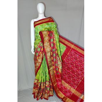 PDLSIDSS5Y12TSCD03- Ikat silk saree