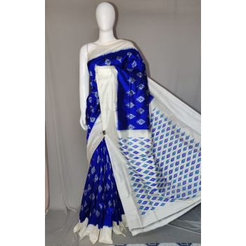 PDLSIDSS5Y12TSCD20- Ikat silk saree