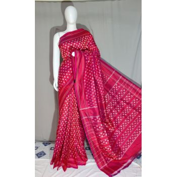 PDLSIDSS5Y12TSCD21- Ikat silk saree