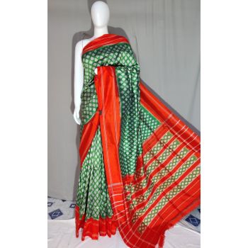PDLSIDSS5Y12TSCD23- Ikat silk saree