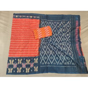 PGMRICTS5Y12INCD23- Ikat cotton saree