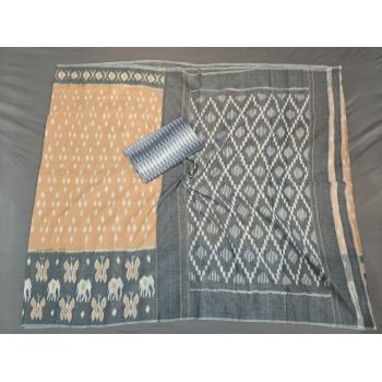 PGMRICTS5Y12INCD29- Ikat cotton saree
