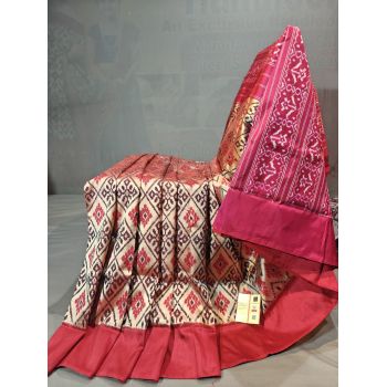 PGMRIDSS5Y12BXDC01- Ikat silk saree