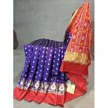 PGMRIDSS5Y12BXDC02- Ikat silk saree