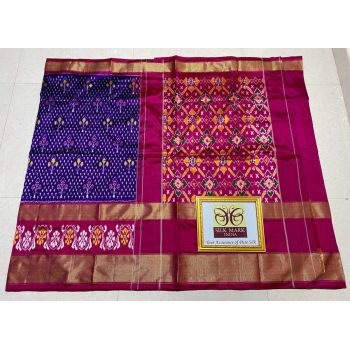 PPHSIDSS5Y12BSDD23- Ikat silk saree
