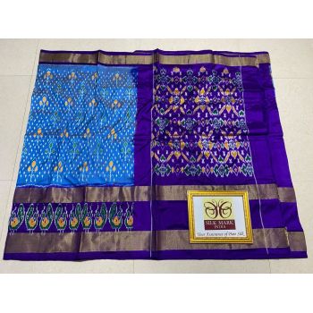 PPHSIDSS5Y12BSDD37- Ikat silk saree