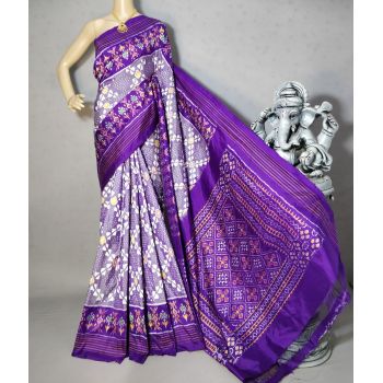 PRIHIDSS5Y12BTCD02- Ikat silk saree