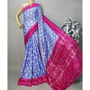 PRIHIDSS5Y12BTCD03- Ikat silk saree