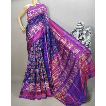 PRIHIDSS5Y12BTCD07- Ikat silk saree