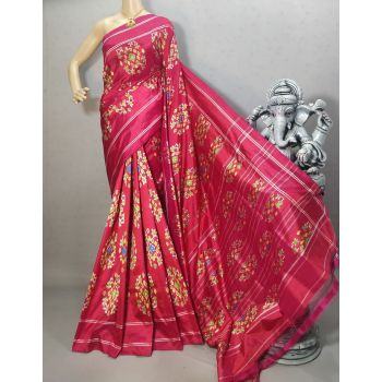 PRIHIDSS5Y12BTCD16- Ikat silk saree